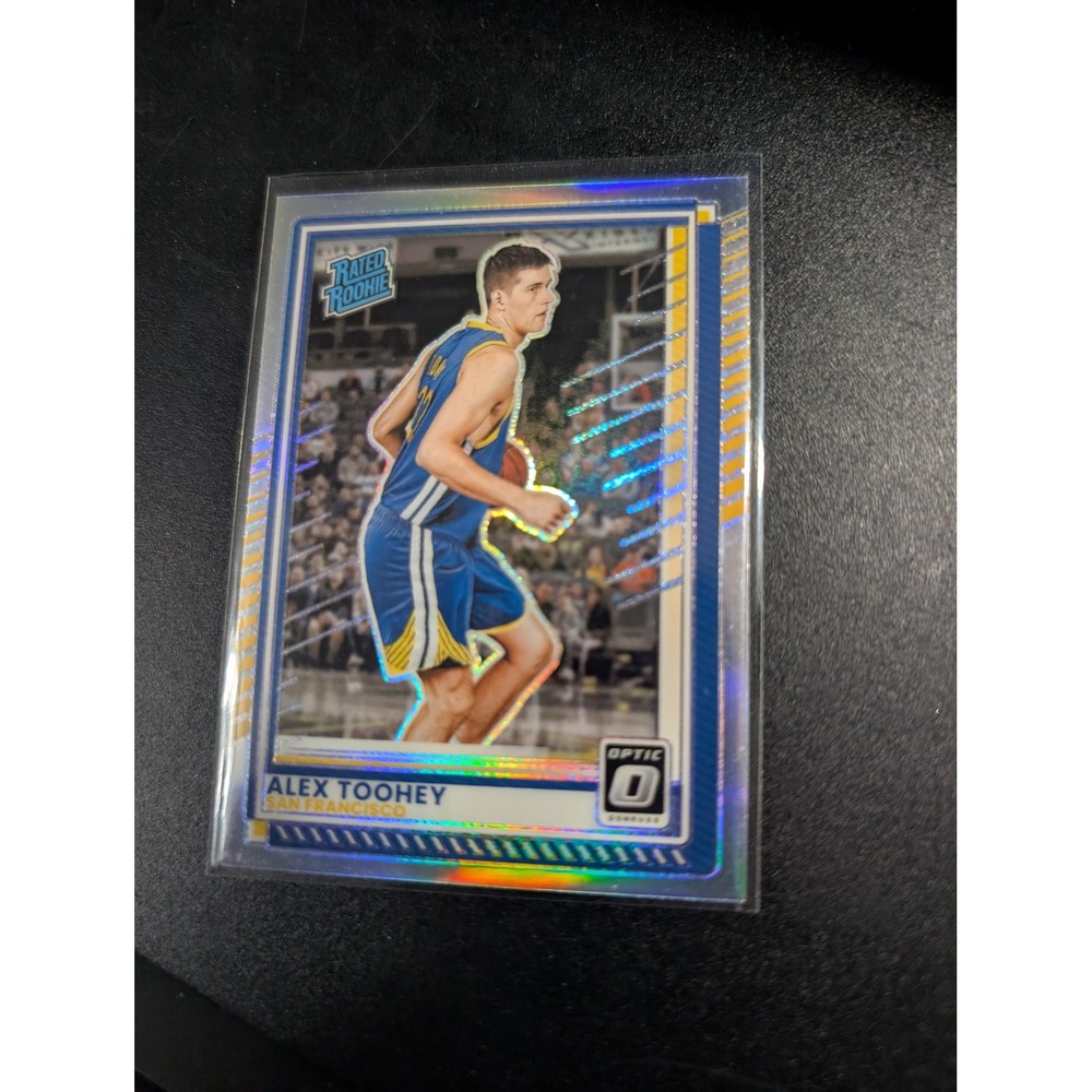 2024-25 Panini Donruss Optic Alex Toohey Rated Rookie Silver Prizm No 37